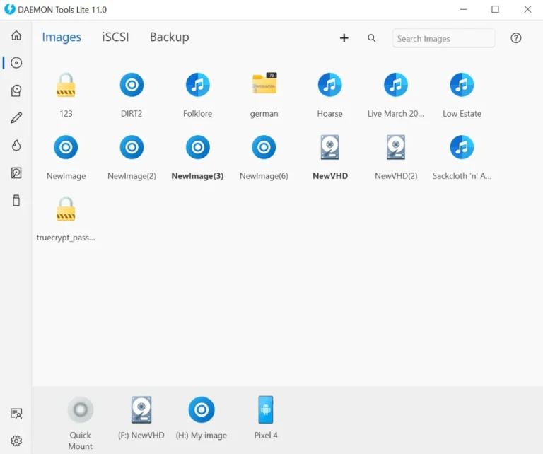 Tela do Daemon Tools Download